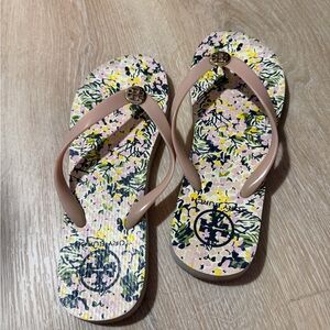 Tory Burch Multicolor Floral Sandals